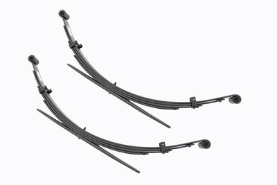 Rear Leaf Springs | 4" Lift | Pair | Dodge/Plymouth Trailduster (74-81)/W100 Truck (70-89)