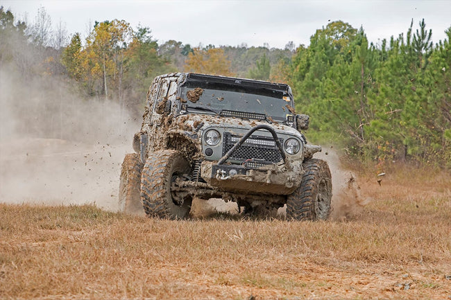 Rough Country 20 Inch Black Series LED Light Bar | Dual Row | Cool White DRL - The Suspension Specialists