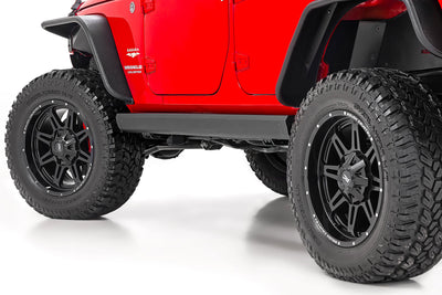 Rough Country Power Running Boards | Dual Electric Motor | 4 Door | Jeep Wrangler Unlimited (07-18)