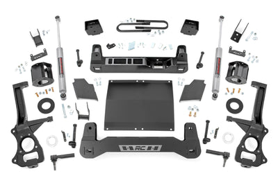 6 Inch Lift Kit | Mono Leaf Rear | Diesel | GMC Sierra 1500 2WD/4WD (2019-2024 & Classic) - The Suspension Specialists