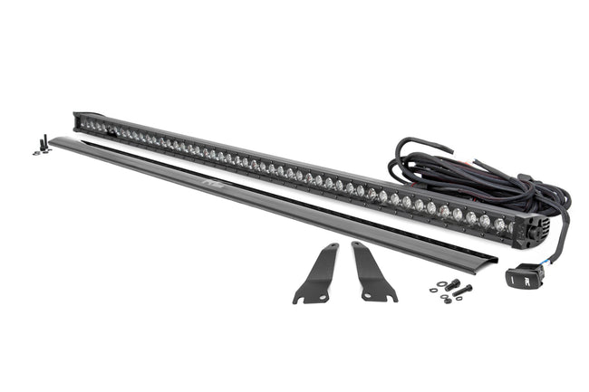 LED Light Kit | Cage Mount | 50" Black Single Row | Kawasaki Teryx 1000/Teryx 4 1000 - The Suspension Specialists