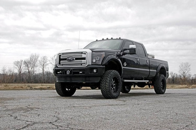 LED Light Kit | Grill Mount | 30" Black Single Row | Ford F-250/F-350 Super Duty (11-16) - The Suspension Specialists