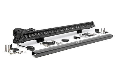Rough Country 30 Inch Black Series LED Light Bar | Single Row - The Suspension Specialists