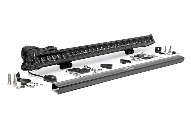 Rough Country 30 Inch Black Series LED Light Bar | Single Row - The Suspension Specialists