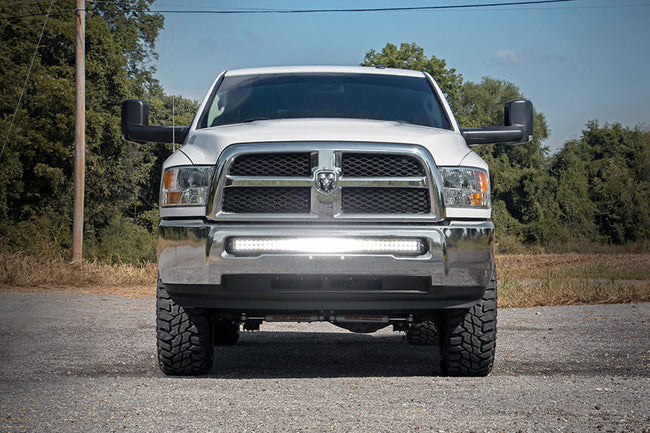 LED Light Kit | Bumper Mount | 40" Black Dual Row | Ram 2500/3500 4WD (11-18)