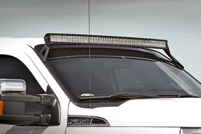 LED Light Mount | Upper Windshield | 54" Curved | Ford F-250/F-350 Super Duty (99-16) - The Suspension Specialists