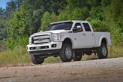 LED Light Mount | Upper Windshield | 54" Curved | Ford F-250/F-350 Super Duty (99-16) - The Suspension Specialists