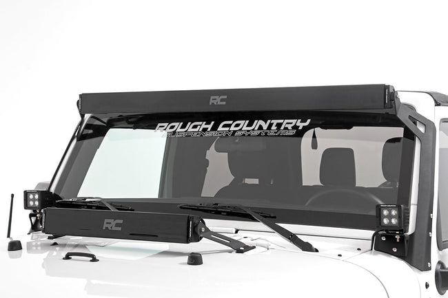 Rough Country 50 Inch Black Series LED Light Bar | Dual Row - The Suspension Specialists