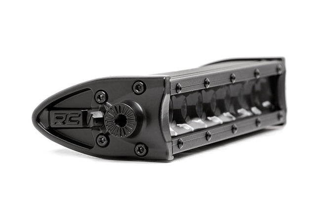 Rough Country 8 Inch Black Series LED Light Bar | Single Row - The Suspension Specialists