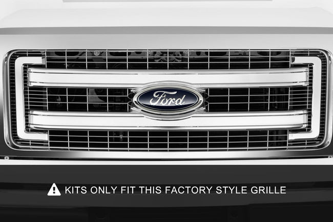 LED Light Kit | Grille Mount | 30" Chrome Single Row | Ford F-150 (09-14) - The Suspension Specialists