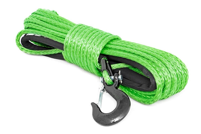 Synthetic Rope | 3/8 Inch | 85 Ft | Lime Green - The Suspension Specialists