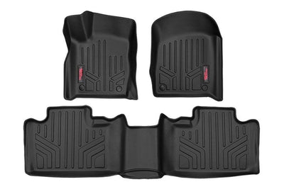 Rough Country Floor Mats | Front and Rear | Jeep Grand Cherokee 2WD/4WD (2013-2020)