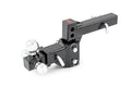 Adjustable Trailer Hitch | 6 Inch Drop | Multi-Ball Mount | Fits 2 Inch Receiver - The Suspension Specialists