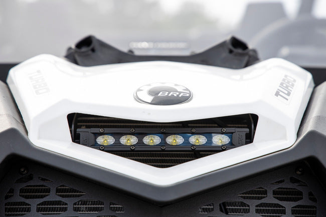 LED Light Kit | Cowl Mount | 6" Black Slimline | Can-Am Maverick X3 - The Suspension Specialists