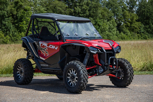 Vented Full Windshield | Scratch Resistant | Honda Talon 1000 - The Suspension Specialists