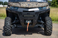 Rough Country Bumper | Front | 6" Black Slimline LED Pair | Can-Am Defender HD 8/HD 9/HD 10 - The Suspension Specialists