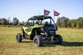 Whip Mount | Bed |  4' Multl-Color LED Whip Pair | Honda Talon 1000 - The Suspension Specialists