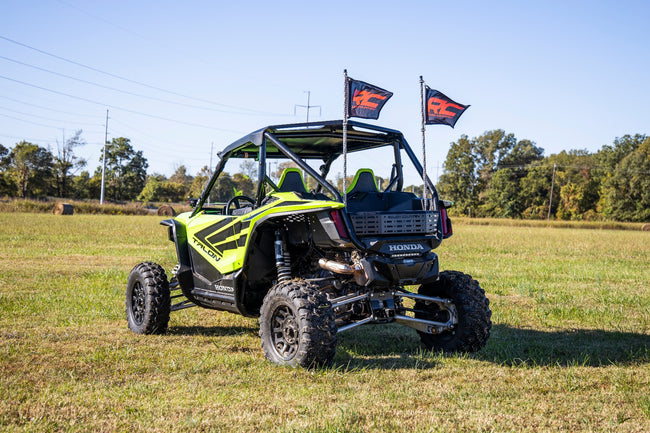 Whip Mount | Bed |  4' Multl-Color LED Whip Pair | Honda Talon 1000 - The Suspension Specialists