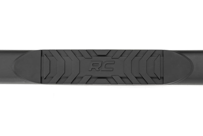 Oval Nerf Step | Crew Cab | Black | Ford F-250/F-350 Super Duty (99-16) - The Suspension Specialists