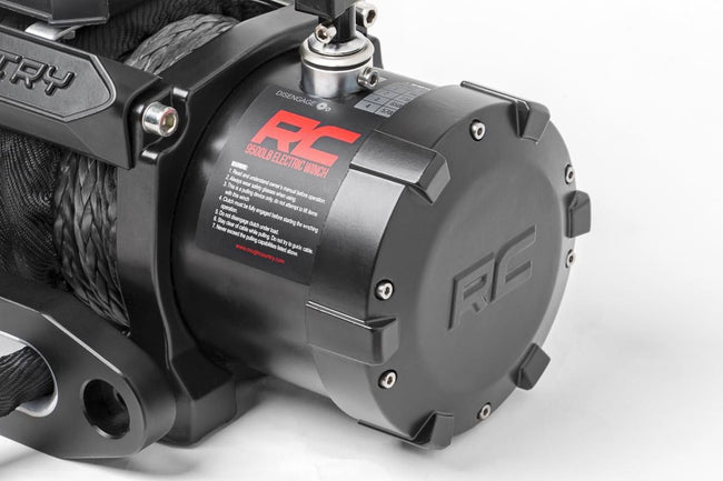 Rough Country 9500-Lb Pro Series Winch | Synthetic Rope - The Suspension Specialists