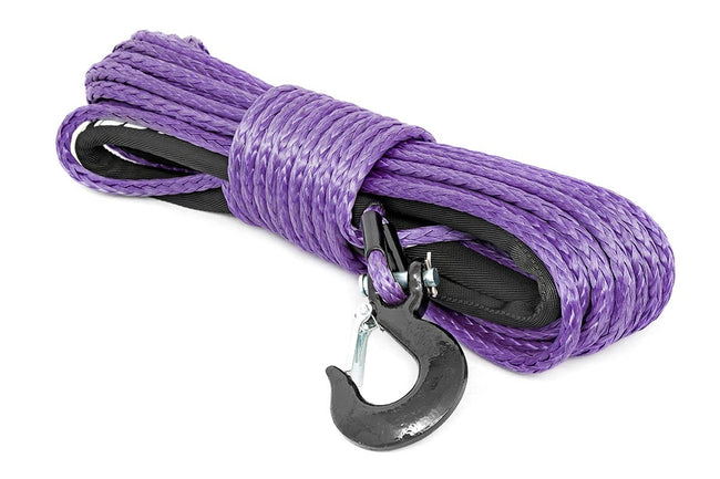 Synthetic Rope | 3/8 Inch | 85 Ft | Purple - The Suspension Specialists