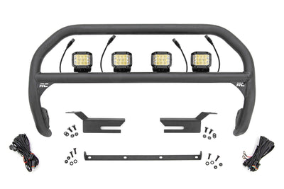 Nudge Bar | 3 Inch Wide Angle Led (x4) | Ford Bronco 4WD (2021-2025) - The Suspension Specialists