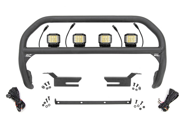 Nudge Bar | 3 Inch Wide Angle Led (x4) | Ford Bronco 4WD (2021-2025) - The Suspension Specialists