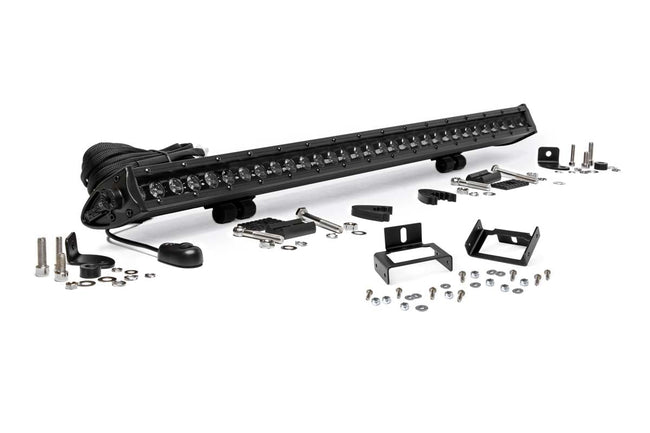 LED Light Kit | Grill Mount | 30" Black Single Row | Ford F-250/F-350 Super Duty (11-16) - The Suspension Specialists