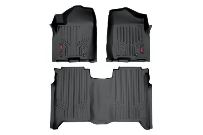 Floor Mats | FR & RR | Crew Cab | Nissan Titan 2WD/4WD (2004-2015)