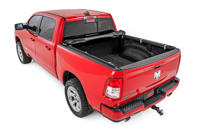 Soft Roll Up Bed Cover | 5'7" Bed | No Rambox | Ram 1500 (19-26)/1500 TRX (21-24) - The Suspension Specialists