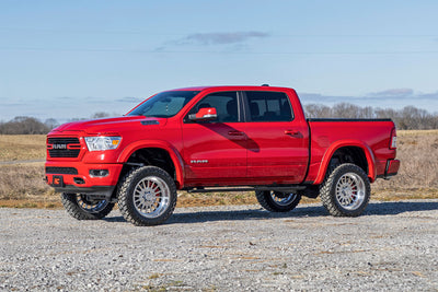 Rough Country Fender Flares | Sport | PGZ Black Forest Green | Ram 1500 2WD/4WD (2019-2024)
