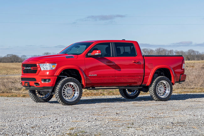 Rough Country Fender Flares | Sport | PGZ Black Forest Green | Ram 1500 2WD/4WD (2019-2024)
