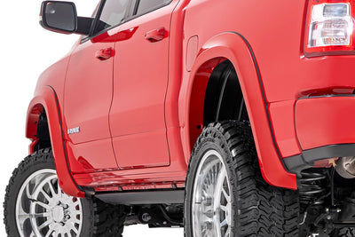 Rough Country Fender Flares | Sport | PGW Timerline Green | Ram 1500 2WD/4WD (2019-2024)