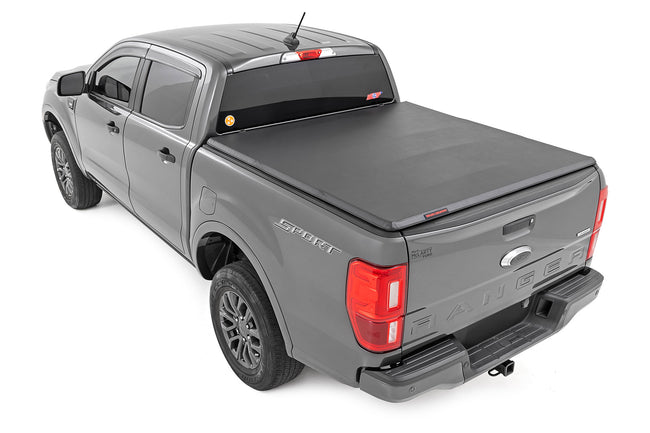 Soft Tri-Fold Bed Cover | 5' Bed | Ford Ranger 2WD/4WD (2019-2023) - The Suspension Specialists