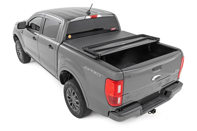 Soft Tri-Fold Bed Cover | 5' Bed | Ford Ranger 2WD/4WD (2019-2023) - The Suspension Specialists
