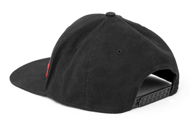 Rough Country Hat | Flat Bill | Red Logo | Black - The Suspension Specialists