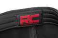 Rough Country Hat | Flat Bill | Red Logo | Black - The Suspension Specialists