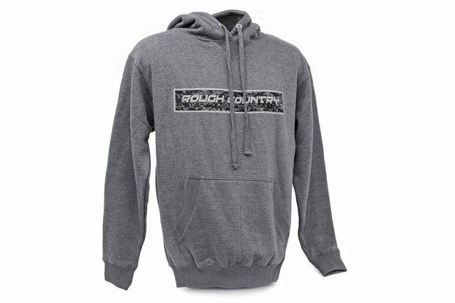 Rough Country Hoodie | Digital | Grey | LG - The Suspension Specialists