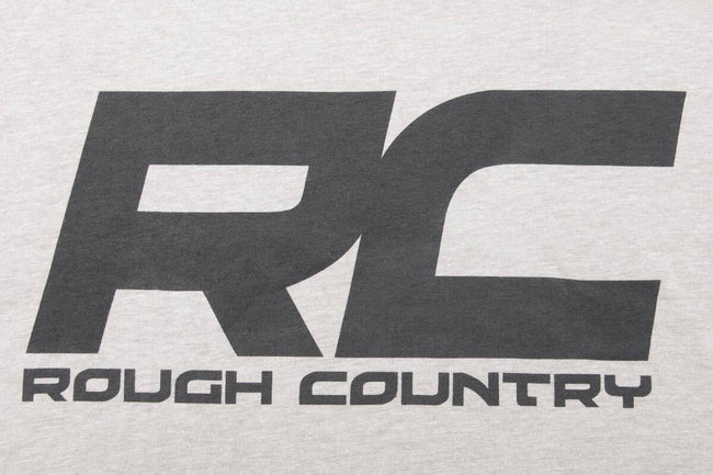 Rough Country T-Shirt | Logo | Grey | LG - The Suspension Specialists