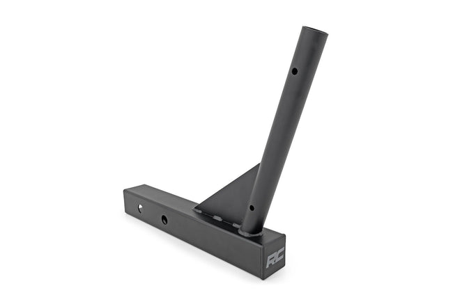 Flag Pole Holder | Single | 2 & 2.5" Inch Hitch | w/ Flag Pole - The Suspension Specialists