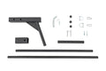 Flag Pole Holder | Single | 2 & 2.5" Inch Hitch | w/ Flag Pole - The Suspension Specialists