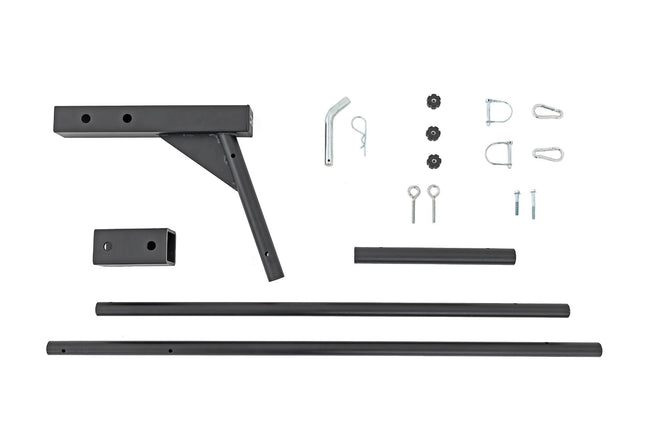 Flag Pole Holder | Single | 2 & 2.5" Inch Hitch | w/ Flag Pole - The Suspension Specialists