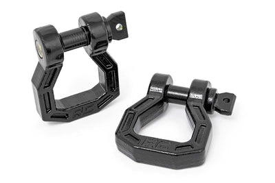D-Ring | Forged | Pair | Black - The Suspension Specialists