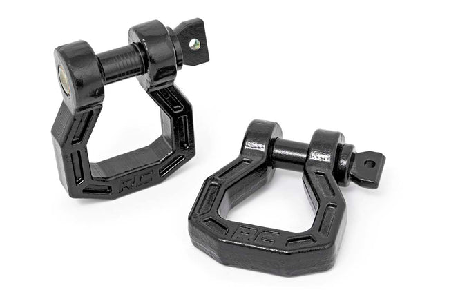 D-Ring | Forged | Pair | Black - The Suspension Specialists