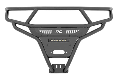 Tubular Bumper | Front | Black Series LED | 6" Light | Slim Line | Polaris RZR XP 1000 - The Suspension Specialists