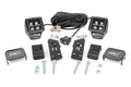 LED Light Kit | "A" Pillar Mount | 2" Black Pair | White DRL | Polaris RZR PRO XP - The Suspension Specialists
