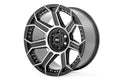 Rough Country 89 Series Wheel | One-Piece | Black Machined Gunmetal | 20x9 | 6x5.5 | +18mm - The Suspension Specialists