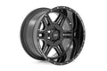 Rough Country 92 Series Wheel | Machined One-Piece | Gloss Black | 20x12 | 8x6.5 | -44mm - The Suspension Specialists