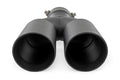 Exhaust Tip | Black | Red RC Logo | 2.5-3 Inch Pipe Single Inlet | Dual Outlet - The Suspension Specialists