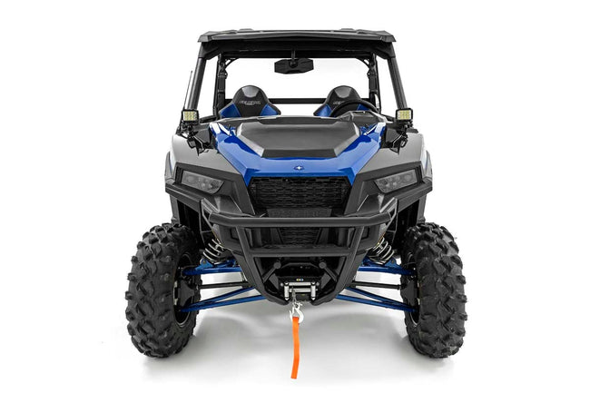 LED Light Kit | Cage Mount | 2" Black Pair | White DRL | Polaris General XP 4 1000 - The Suspension Specialists
